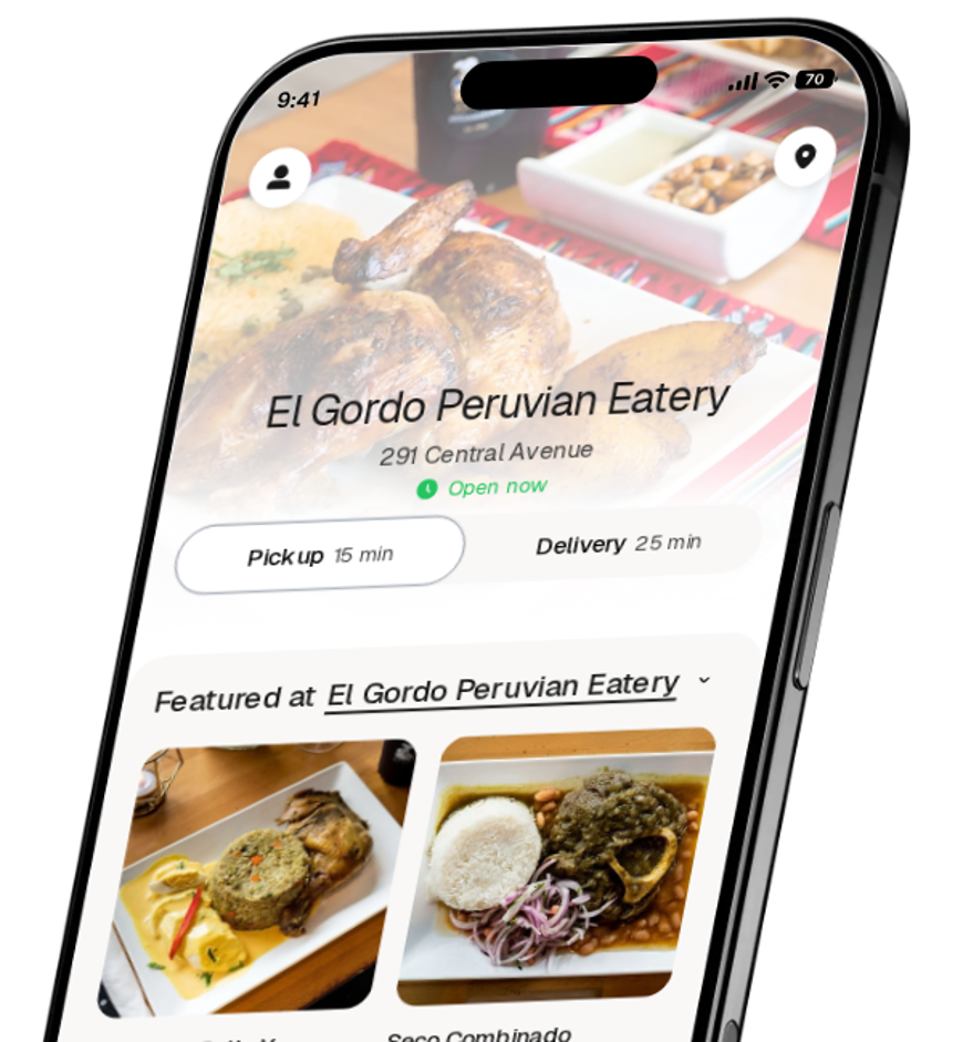 El Gordo Peruvian Eatery app preview