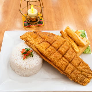 Sea Bass Empanizado